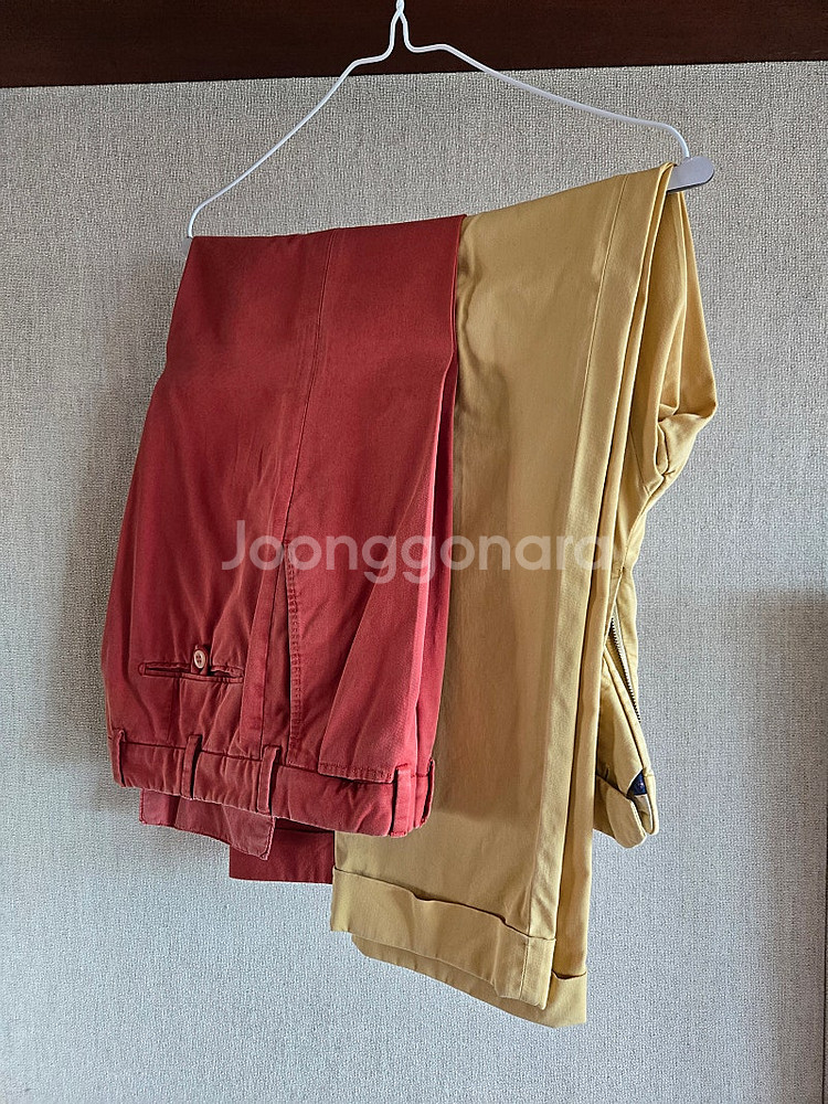 ITALY sb 판타로니 면바지 46사이즈 2장 (라르...--4