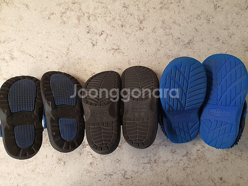 크록스 C 10 , 170 카봇 털 겨울신발 **유아동...--7