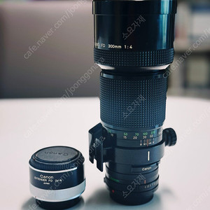 캐논 new fd 300mm f4 + extander fd 2x-a 판매