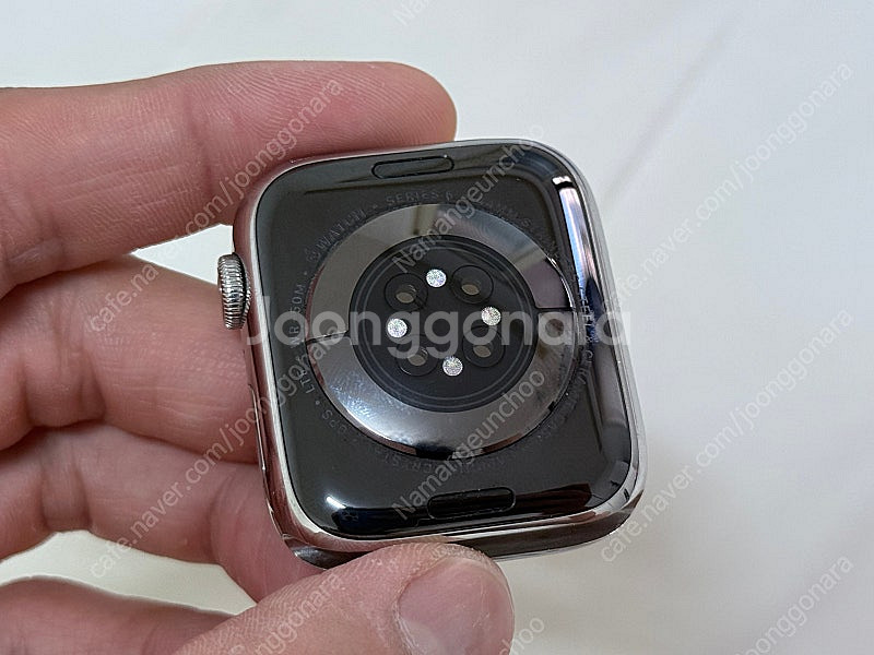애플워치6 44mm 스테인리스 S급 판매--2