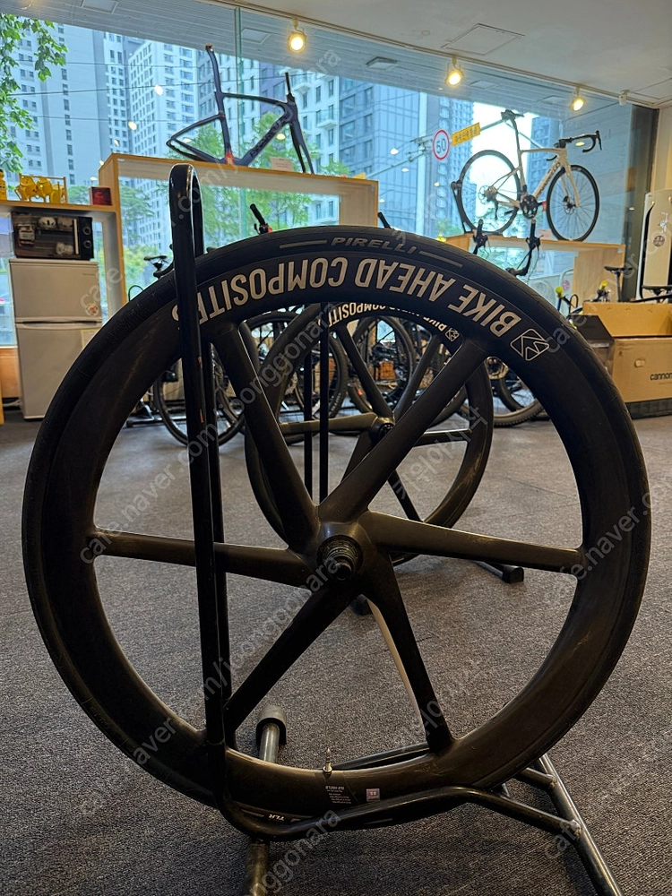 Bike Ahead Biturbo Aero 6스포크 카본 휠셋 바이크어헤드 ﻿ 이미지