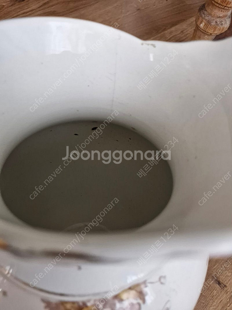 영국 앤틱 빅사이즈 워터 워시 저그--7