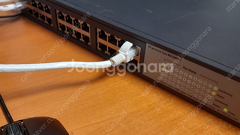 3com 3c16471b 24포트 스위칭허브​--0