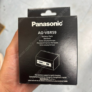 [판매] 파나소닉 루믹스 Panasonic 미개봉 배터리 AG-VBR59 VBR59E (5900mAh)