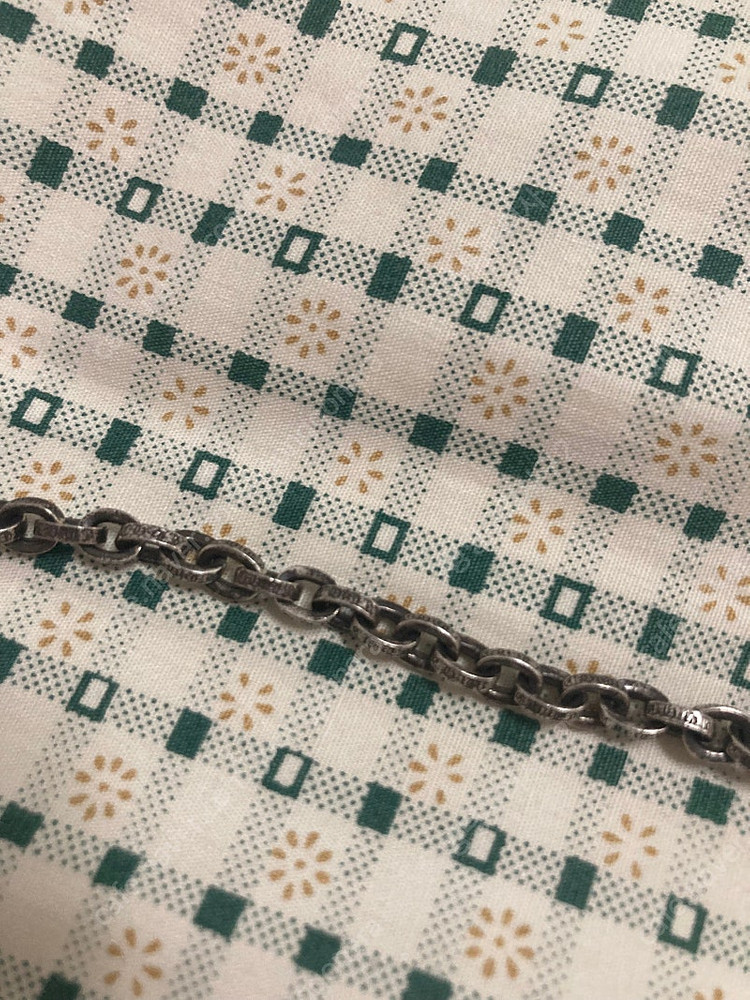 크롬하츠 페이퍼 팔찌 스몰 7인치 새상품팔아요 25년 7월구매--3