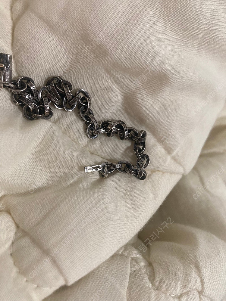 크롬하츠 페이퍼 팔찌 스몰 7인치 새상품팔아요 25년 7월구매--4