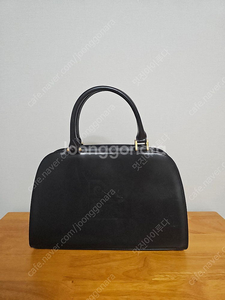Pierre Cardin 피에르가르뎅 정품 블랙 토트백--1