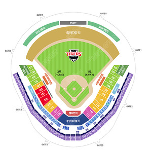 7월 30일 기아타이거즈vs두산베어스 3루 k9 4연석 판매합니다