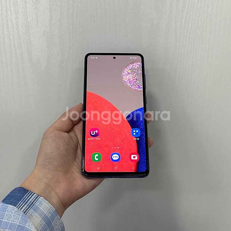 98140 갤럭시A52s 바이올렛 128GB 부산 중고...--0
