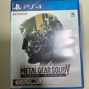 ps4 메탈기어솔리드v (그라운드제로+펜텀페인) 한글 합본팩