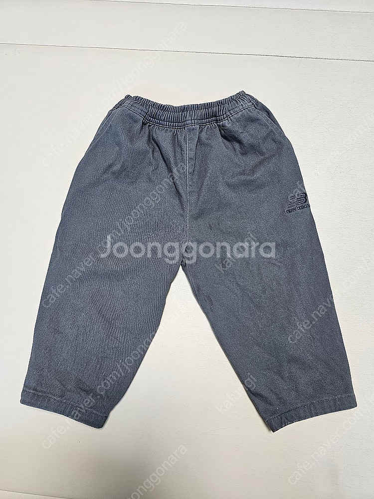 뉴발란스 키즈 위켄드하우스 배기핏 팬츠--0