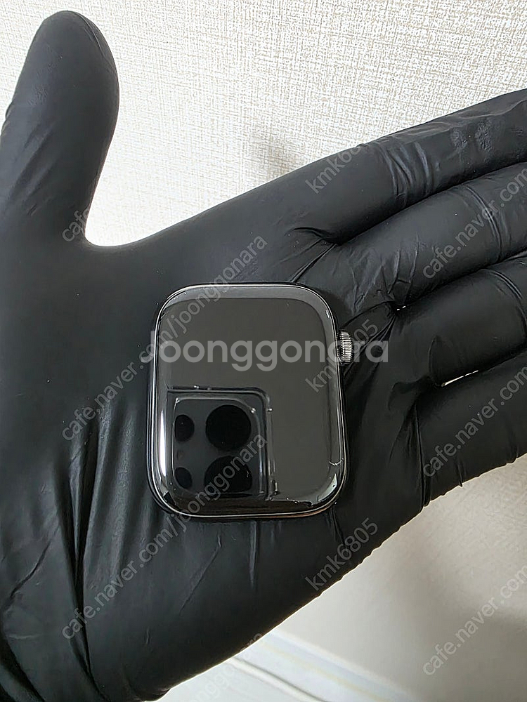 애플워치7 스테인리스 45mm 그라파이트--0