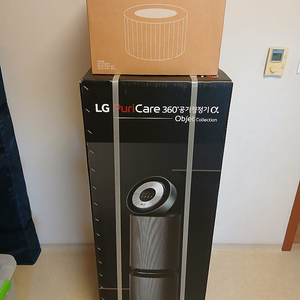 LG 퓨리케어 360° 공기청정기 α 오브제 AS352NGHA (AS352NG1A) + V펫 필터 2개