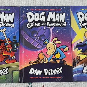 DOG MAN 3종 팔아요(책만)