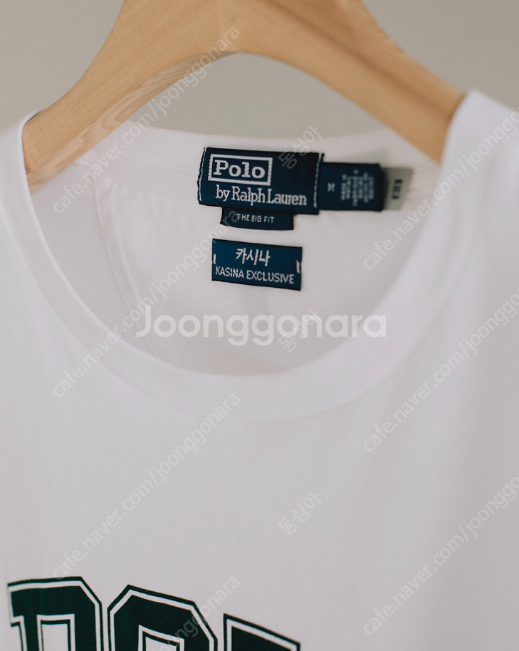 (M) 폴로 랄프로렌 x 카시나 티셔츠 새상품--1