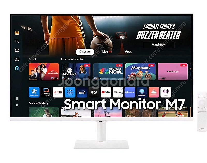 삼성 M7 스마트모니터 (4k) 32인치 새제품 판매!...--3