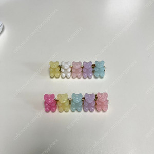 하리보 젤리곰 머리핀