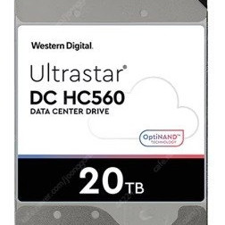 wd 울트라스타 HC560 20tb 미개봉 국내정품 팝니다.