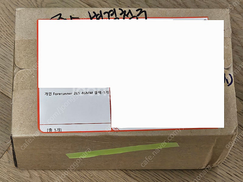 가민 포러너 265 46mm 블랙 미개봉--1