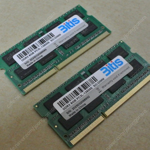 성 칩 노트북 램 8기가 DDR3 8GB PC3L 12800 2개 일괄