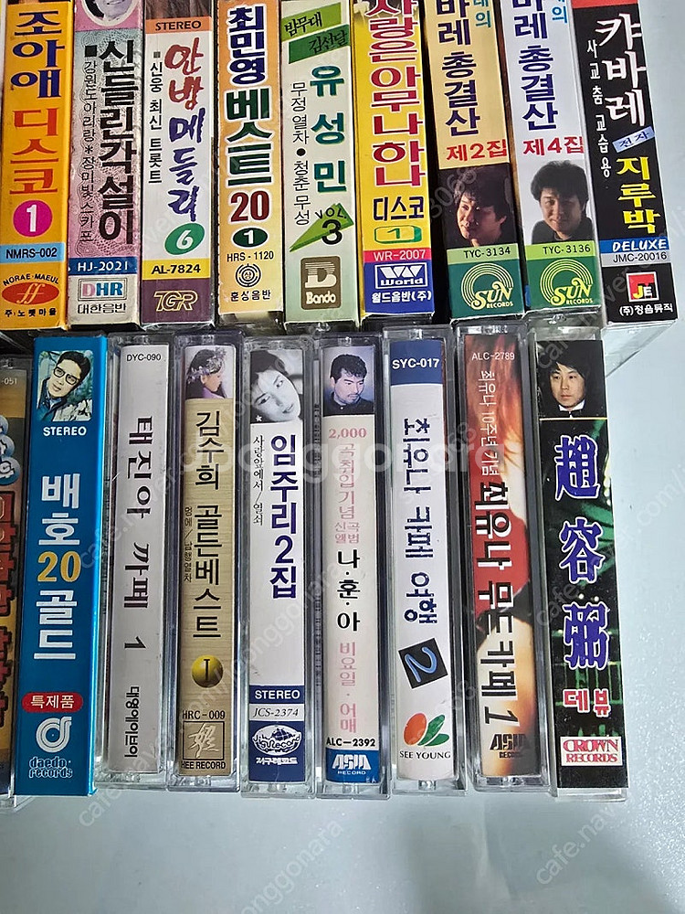 레트로 옛날 성인가요 카세트테이프 일괄입니다 가격인하--4