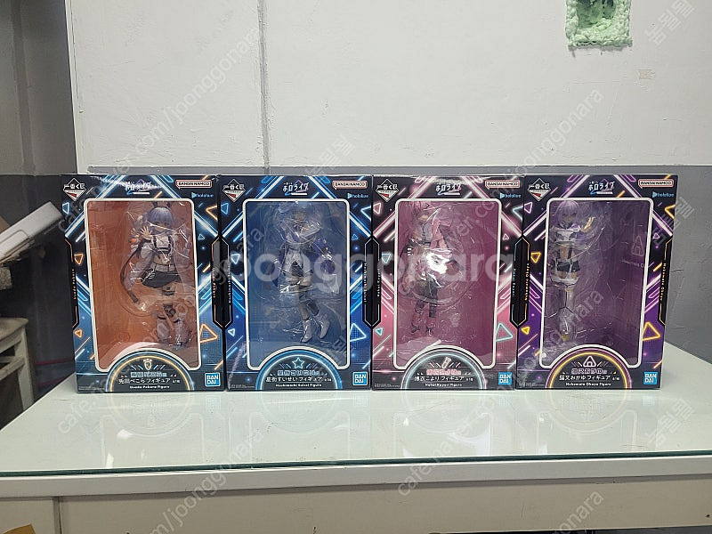 제일복권 홀로라이브 싸이버펑크 4종 일괄--0