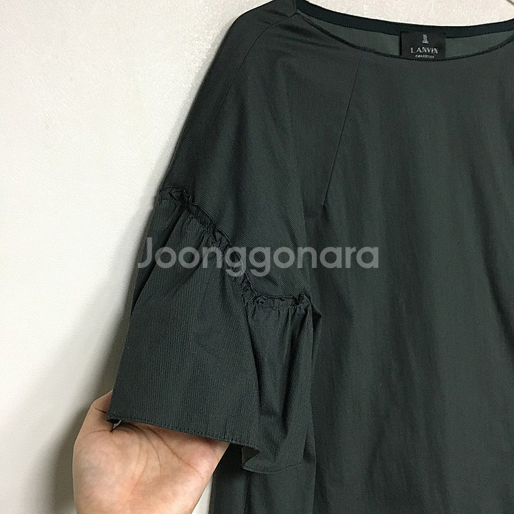 랑방 퍼프 플레어 원피스 66 / 랑방 마인 오브제 타...--1