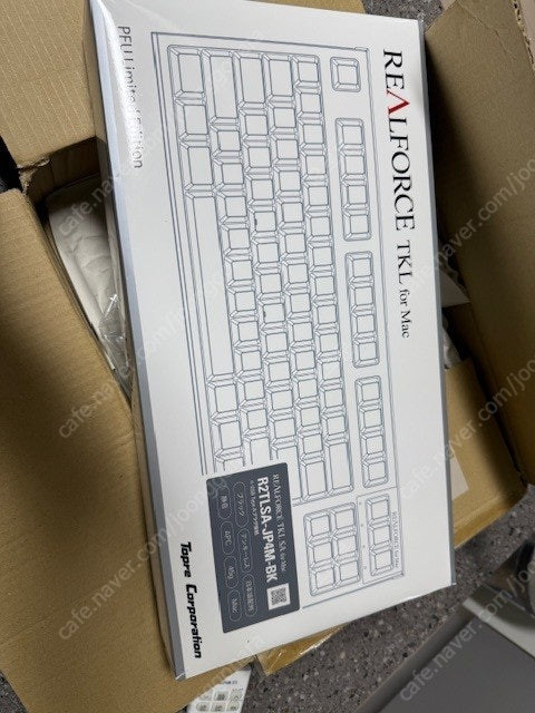 리얼포스 R2TLSA-JP4M-BK 45g 저소음 무접점 이미지