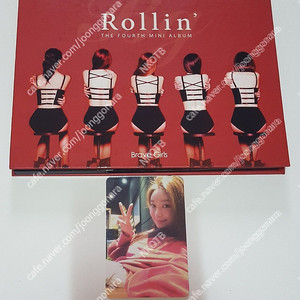 K-Pop) 걸그룹 브레이브걸스 (Brave Girls) Rollin' (올멤버 싸인 + 포카)