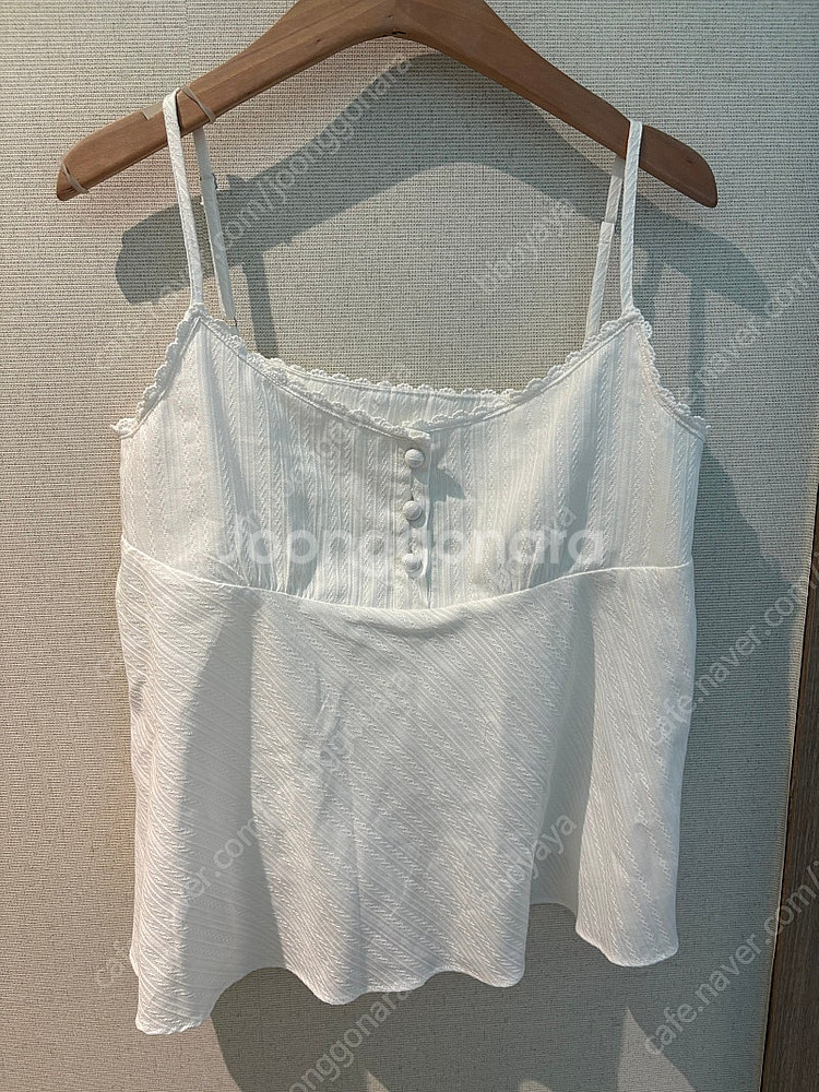 아웃핏 보세 콩단추 나시 블라우스 뷔스티에 휴양지룩 여...--1