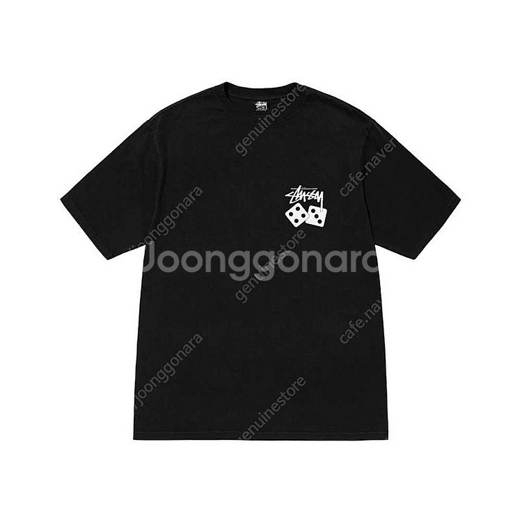 [마지막특가] 정품 스투시 주사위 피그먼트 반팔--1