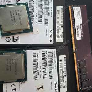 택포) ddr4 8gb + ssd 120gb 2개