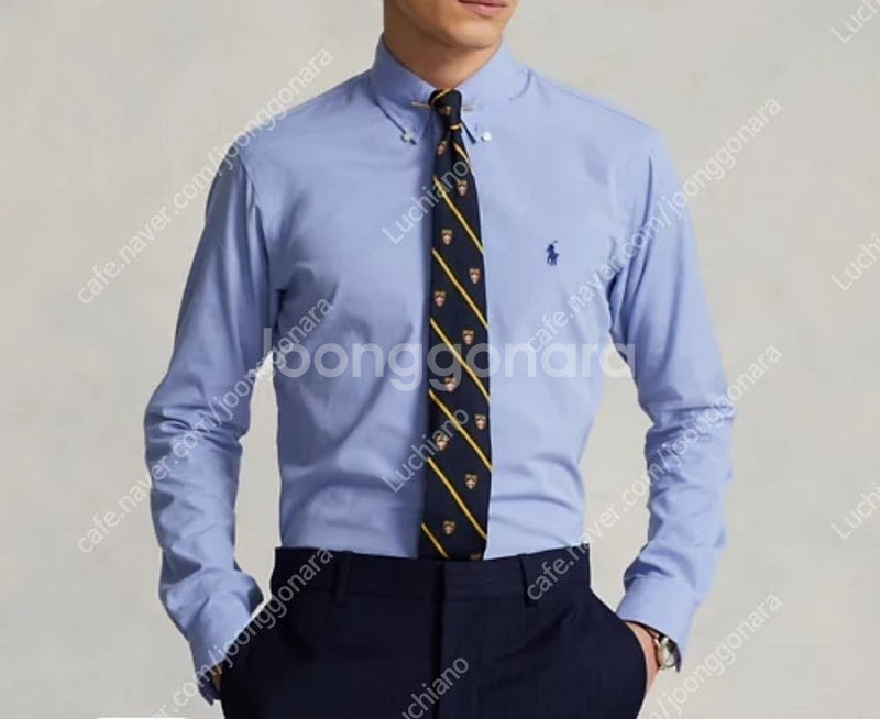 폴로 랄프로렌 / 포플린 셔츠 / 클래식핏 / 블루 /...--1