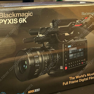 블랙매직디자인 픽시스 Pyxis 6K L마운트 미개봉