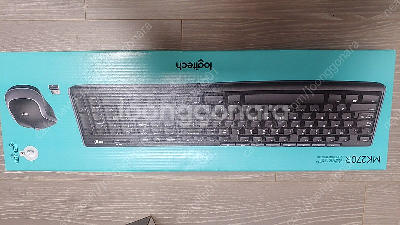 로지텍 MK270R 무선 키보드 마우스세트--0