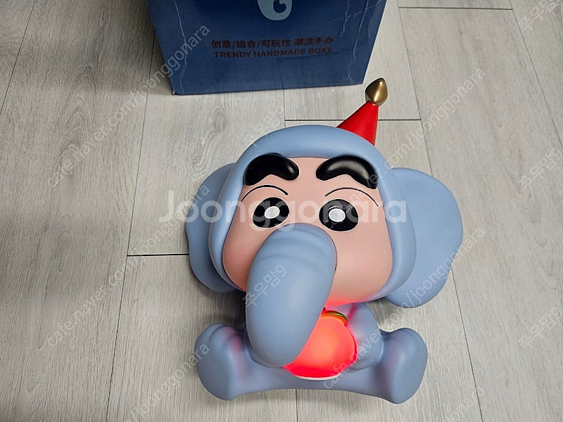 코끼리 짱구 대형 피규어 무드등--0