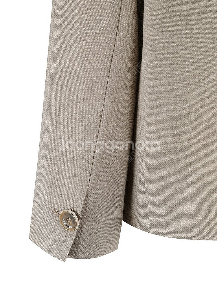 ZOOC 주크 쥬크 와이드 카라 더블 크롭 자켓 (택 달린 새상품)--4