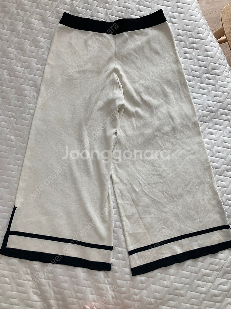 빈폴레이디, 페레가모, 하이슬로우 반바지(화이트 블랙)--4