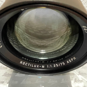 라이카 녹티룩스 LEICA NOCTILUX M75mm F1.25 복각