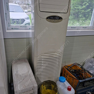 스텐드에어컨 실외기포함 팝니다(사용했던거임)
