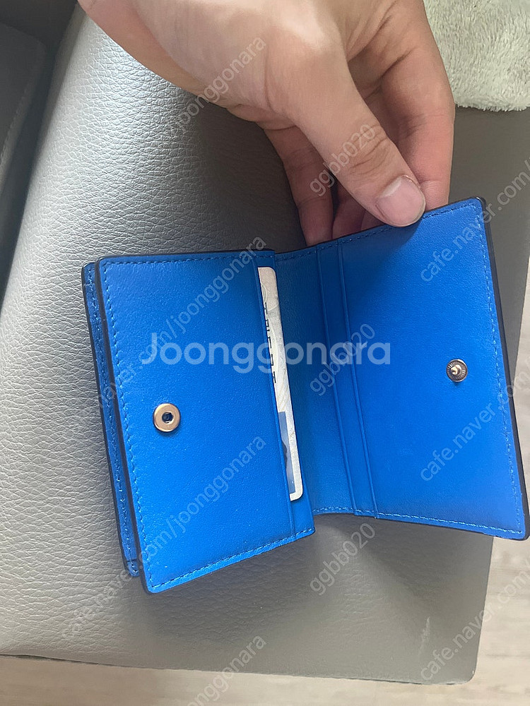 폴로 랄프로렌 블루 카드명함지갑--2