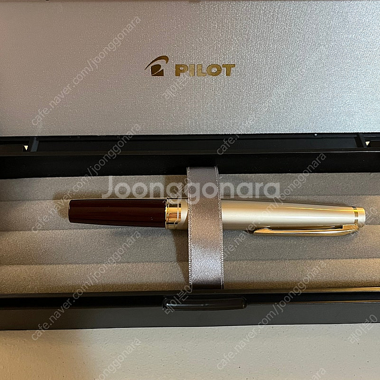 파이롯트 엘리트 95s 만년필 ef닙 버건디--4