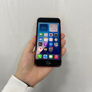 99064 아이폰SE3 레드 64GB A급부산 중고폰 팝니다 20만원