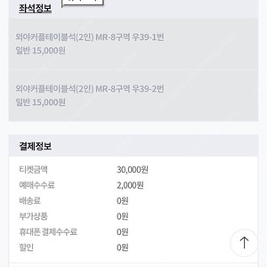 삼성라이온즈 SSG 7/23 외야커플테이블석 2인