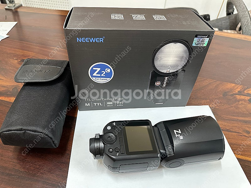 NEEWER Z2 니워z2 캐논용 팝니다--0
