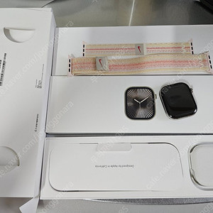 애플워치10 네츄럴티타늄 46mm 셀룰러 공기계 판매