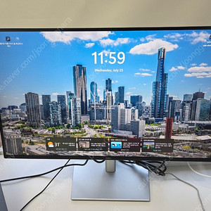 Dell Pro27 Plus P2775DE 모니터 QHD USB허브