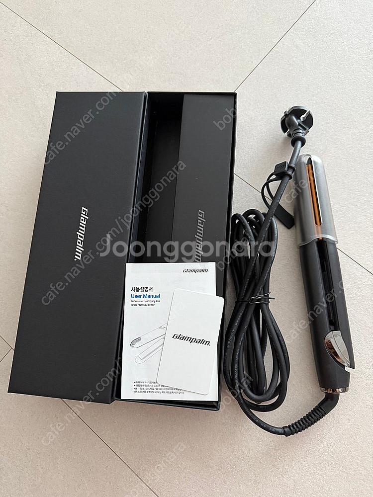글램팜 고데기 gp202 블랙--0