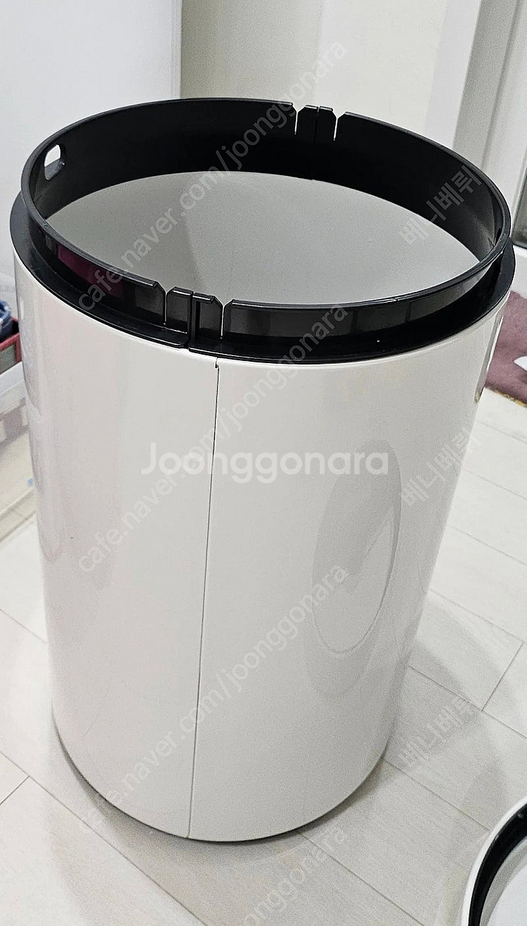 올리 센서 휴지통 30L 크림화이트 판매합니다.--3