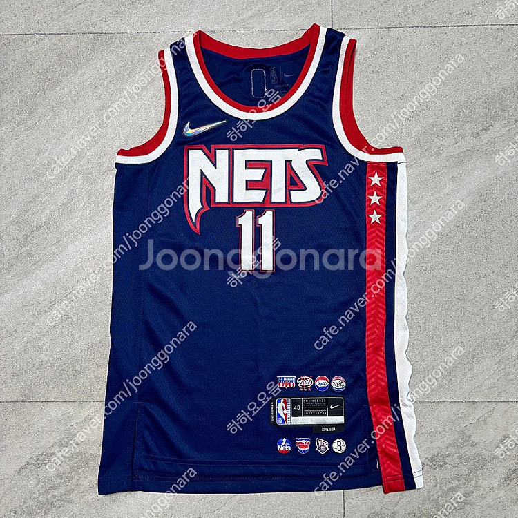 나이키 NETS 어빙 유니폼 나시 농구--0